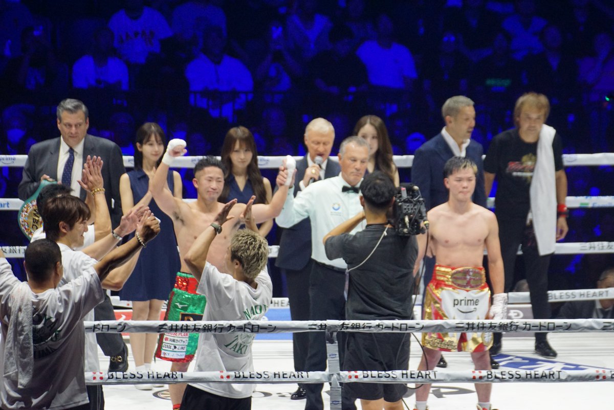SPCOM_JP's tweet photo. #トヨタアリーナ東京 で行なわれた世界戦、#井上拓真vs那須川天心2 のレポートです。
https://t.co/GvxtFmTJ0h
#井上拓真 #井上真吾 #那須川天心 #葛西裕一 #PrimeVideoBoxing16 https://t.co/DYHZodIqLp
