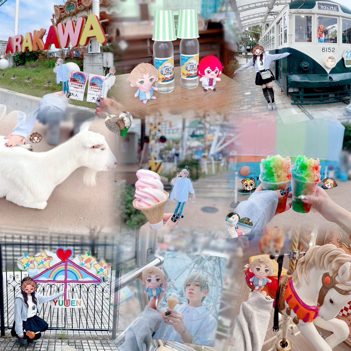 maritsusa_89's tweet photo. うらたぬきのう！聖地巡礼 in あらかわ遊園🎡🎠 https://t.co/1mEfP5XYak