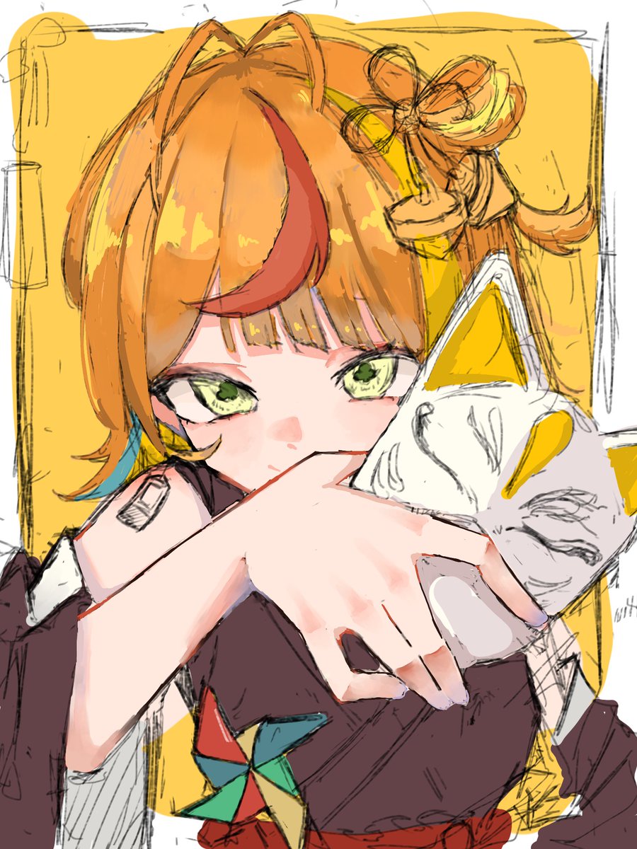 Menntaru_0_'s tweet photo. こまちゃんもチマチマ進めてんのよ
#こまのえま https://t.co/IAvObCs01R