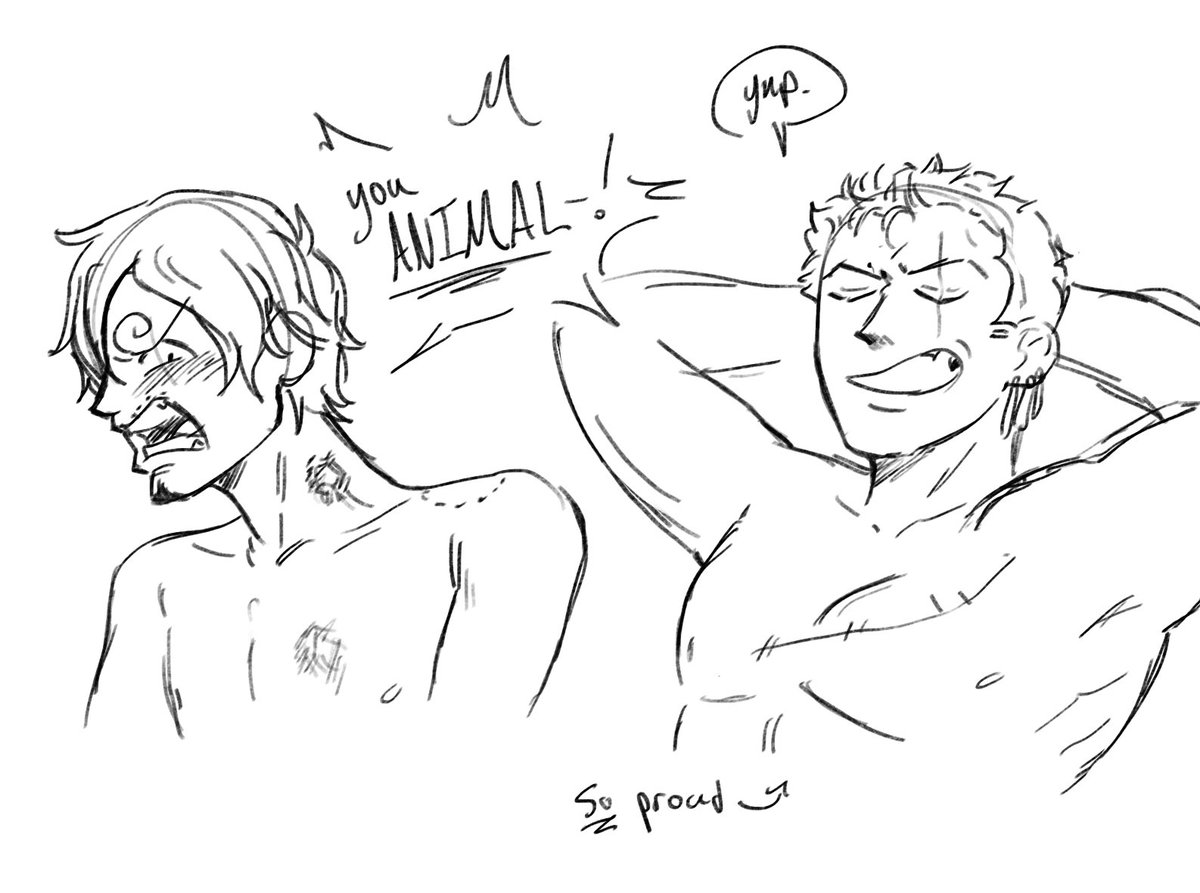bbgsafterhours's tweet photo. sanji was NOT complaining last night #zosan #ONEPIECE〜 https://t.co/JUmUR5Kf4t