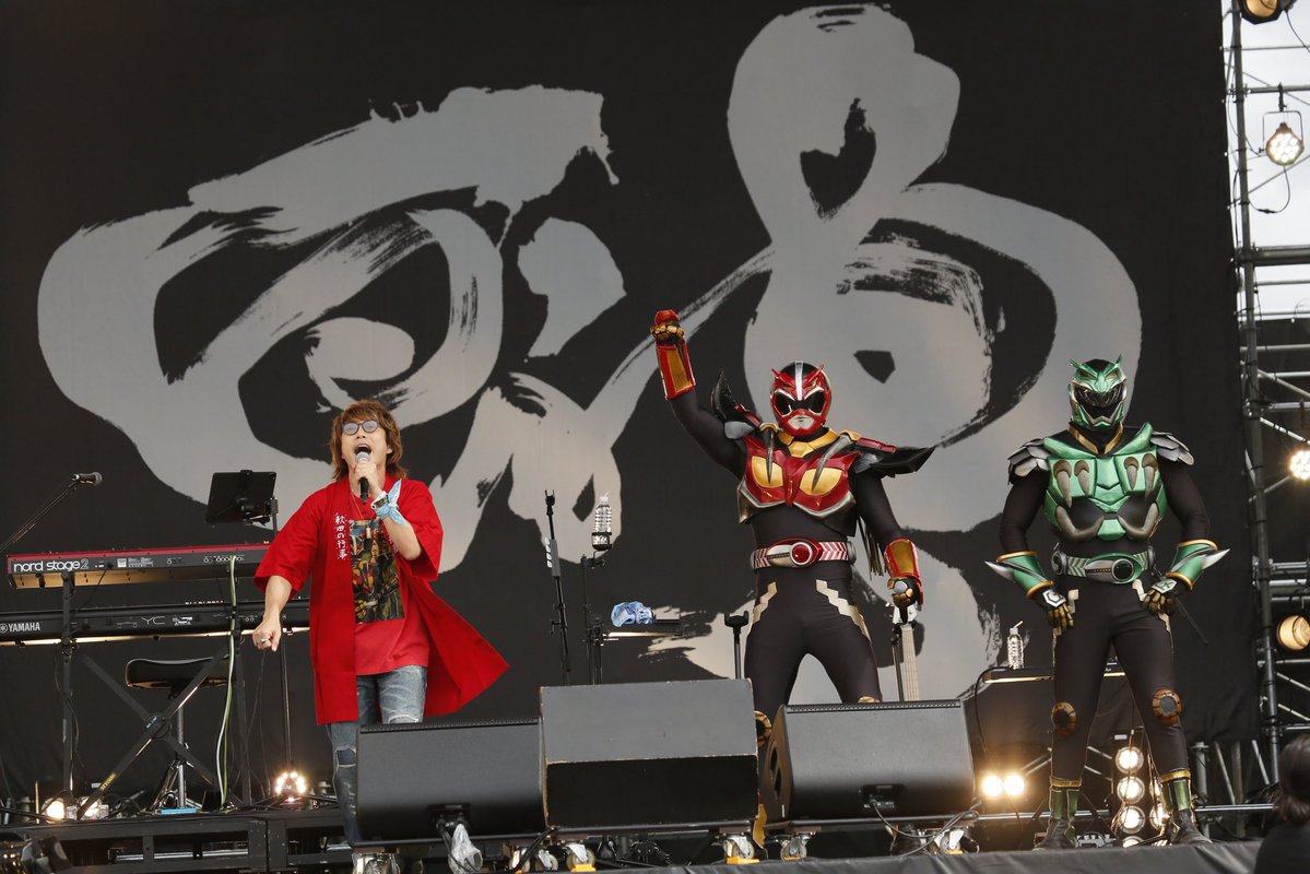 takahashiyu_st's tweet photo. #高橋優 主催
秋田 CARAVAN MUSIC FES 2026
in 秋田県 #にかほ市 象潟グラウンド

2日目 9月27日（日）

Live Photo📸

写真 : 新保勇樹 @shimboyuki 

#ACMF2026 https://t.co/nM1qWg0j5L