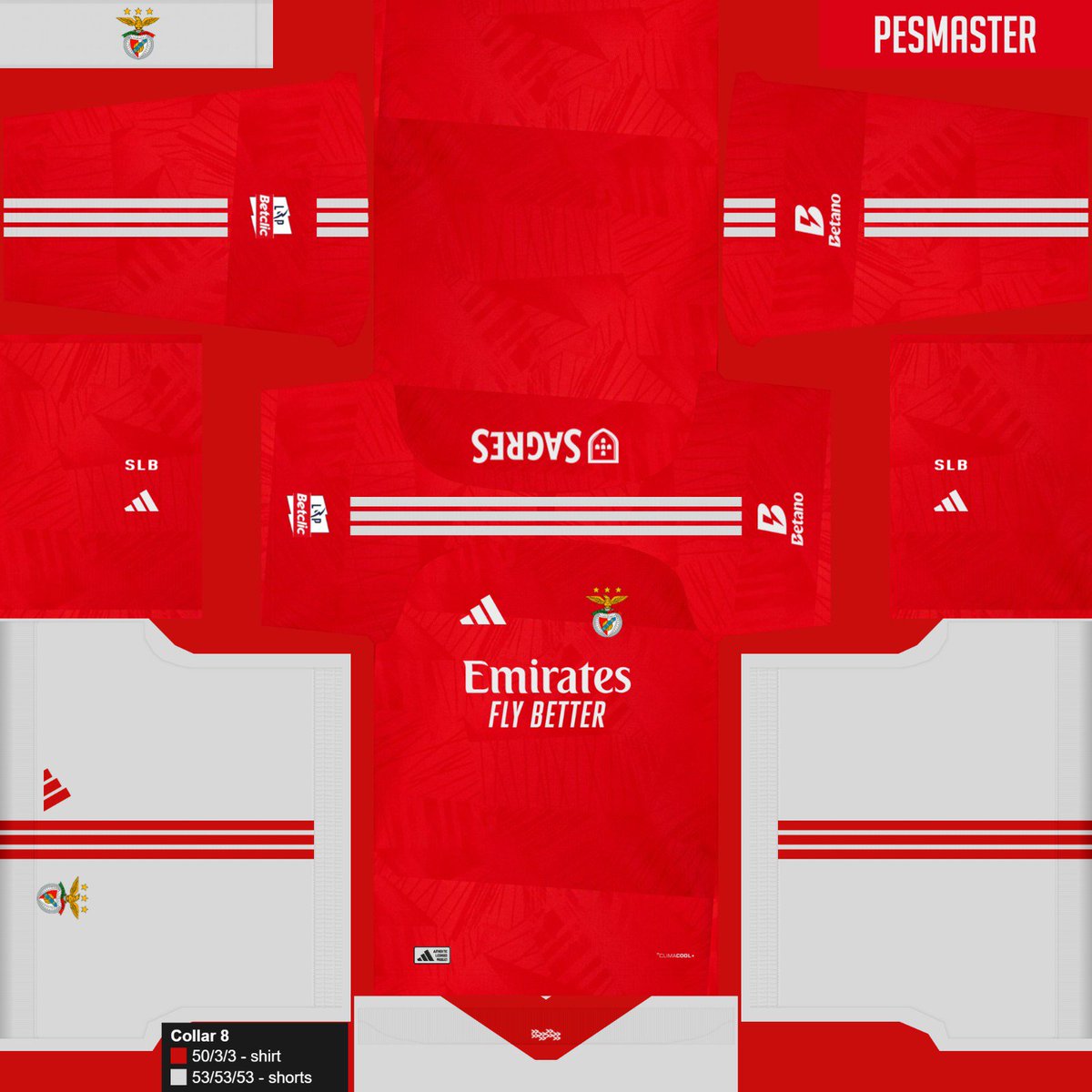 VictorM14377650's tweet photo. BENFICA KIT 26-27
#pesmaster #efootball #efootball27 #kitpes @SLBenfica https://t.co/YPNuI4srEw