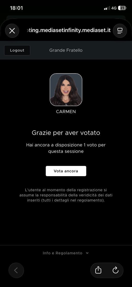 Lacry91901122's tweet photo. State salvando Carmelina nostra? #gfvip #carmeliners https://t.co/FRuqJxoaYV