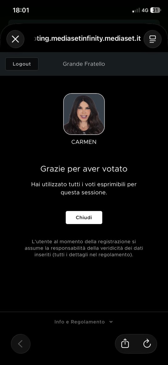 Lacry91901122's tweet photo. State salvando Carmelina nostra? #gfvip #carmeliners https://t.co/FRuqJxoaYV