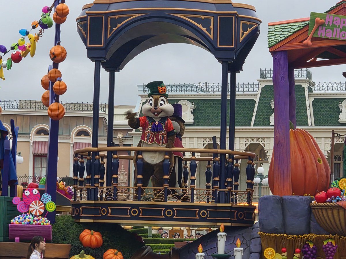 sshhoouu0402's tweet photo. ディズニーランドでした
朝から雨で、大変だったけどインパできて良かった☔
ハロウィンのショーも何も調べずに座ったらミッキー停止位置ほぼ正面で見れた
チデは隣のトロッコでした😭
乗りたいアトラクション乗れて良かったです

帰りは疲れたので高いけど、バスにしました https://t.co/PbbhXPQh0K