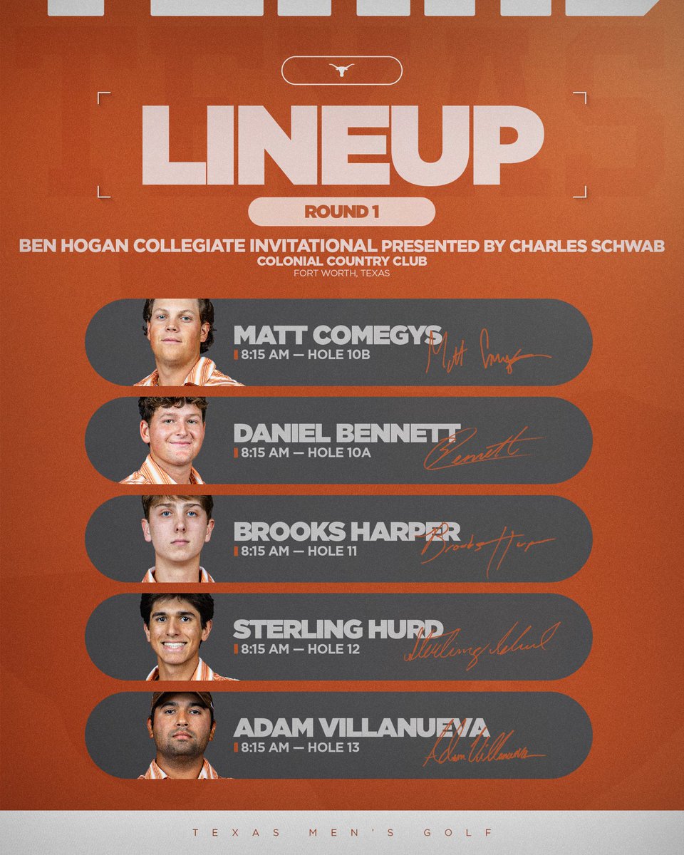 TexasMGolf's tweet photo. rounds 1 &amp; 2 🤘
Ben Hogan Collegiate Invitational Presented by Charles Schwab 

📊 https://t.co/OfgvvasYls

#TakeDeadAim | @HoganCollegiate https://t.co/QKYuixADRR