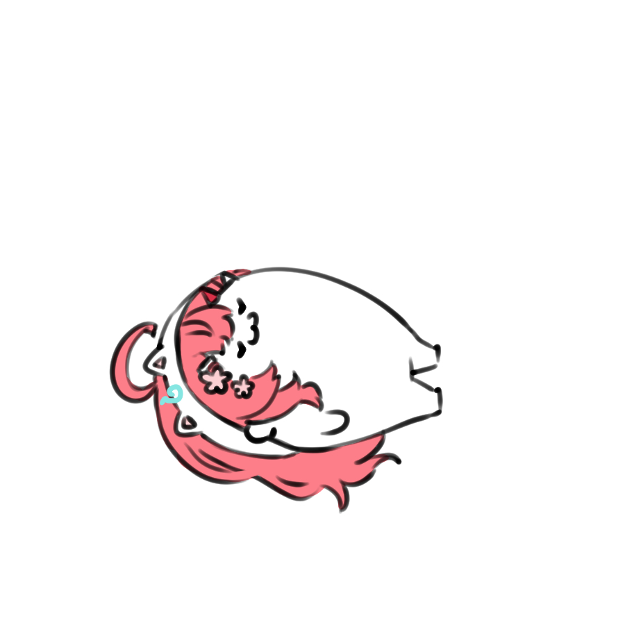 gyoniniso's tweet photo. みこちのまっすぐ寝が謎にツボに入ったので3秒でかいた https://t.co/SeYsAslwNQ