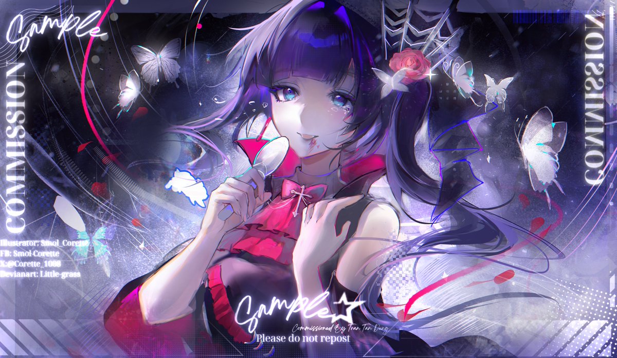 Corette_1008's tweet photo. hello<3 I want to have more art moots  :333  Vgen commission  
client: @/Wisprii 
#cms #artmootsㅤ https://t.co/FqDw7i5dxw