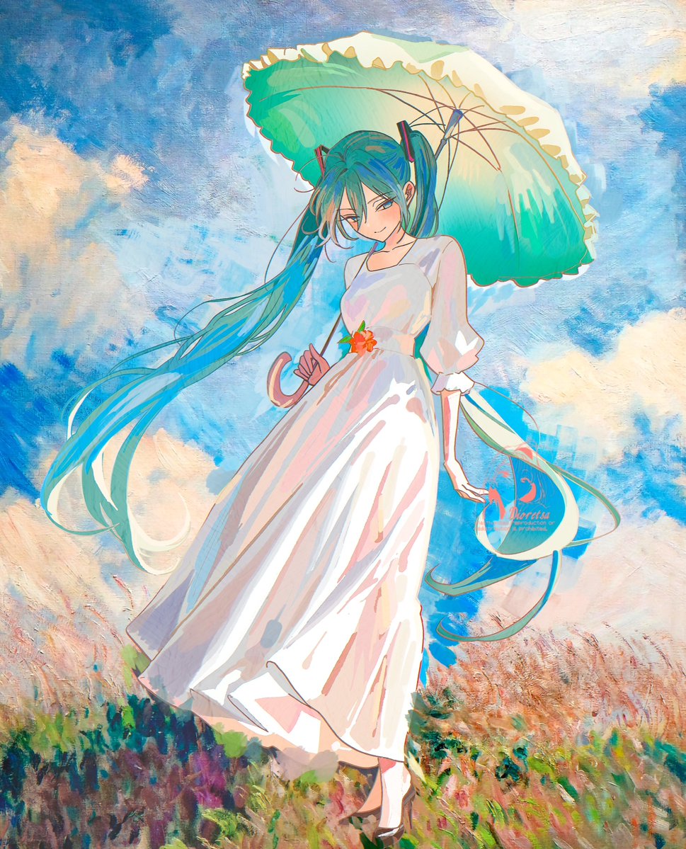 dixretsa's tweet photo. 名画 × #初音ミク ③ https://t.co/7N8L8oTY26