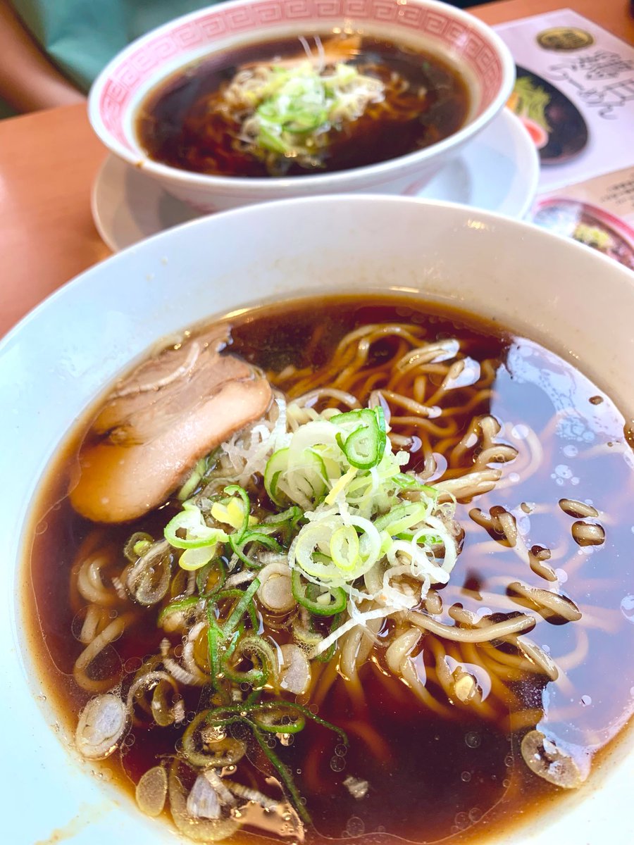 secondlife1125's tweet photo. #幸楽苑
#郡山ブラックラーメン餃子セット
#500円 https://t.co/z7WpTuAP53