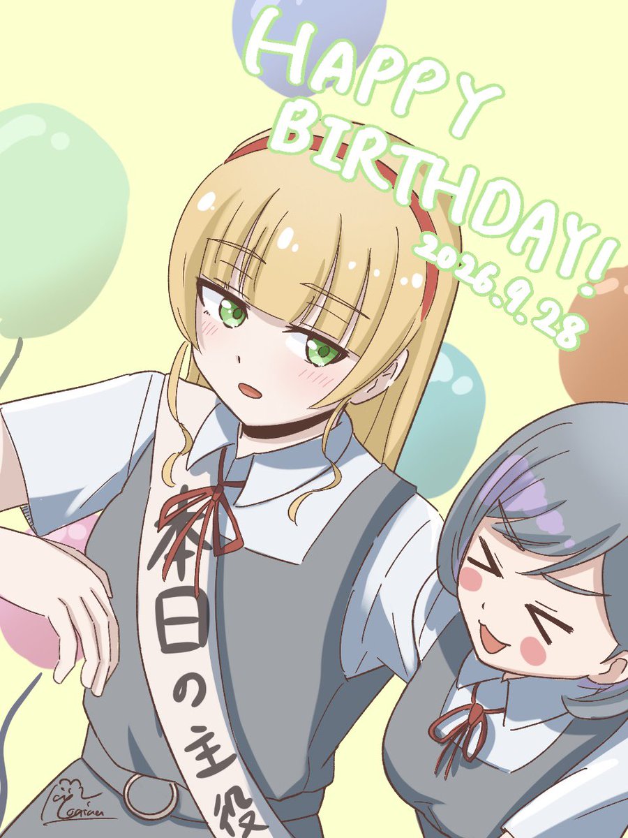 toaina3's tweet photo. お誕生日おめでとう！すみれ！！
#平安名すみれ生誕祭2026 #平安名すみれ誕生祭2026 https://t.co/pm71UTK9mO
