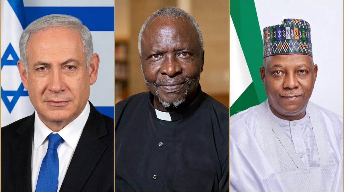 ParallelFacts's tweet photo. 'Thank You, Benjamin Netanyahu, For Speaking For Persecuted Christians While Shettima at UNGA Failed To Speak On How Islamist Terrorists Butcher Nigerian Christians But Was Able To Speak For Palestinians,' Rev. Ezekiel Dachomo https://t.co/UkDBk4T4Vo https://t.co/brQyKwm2wr