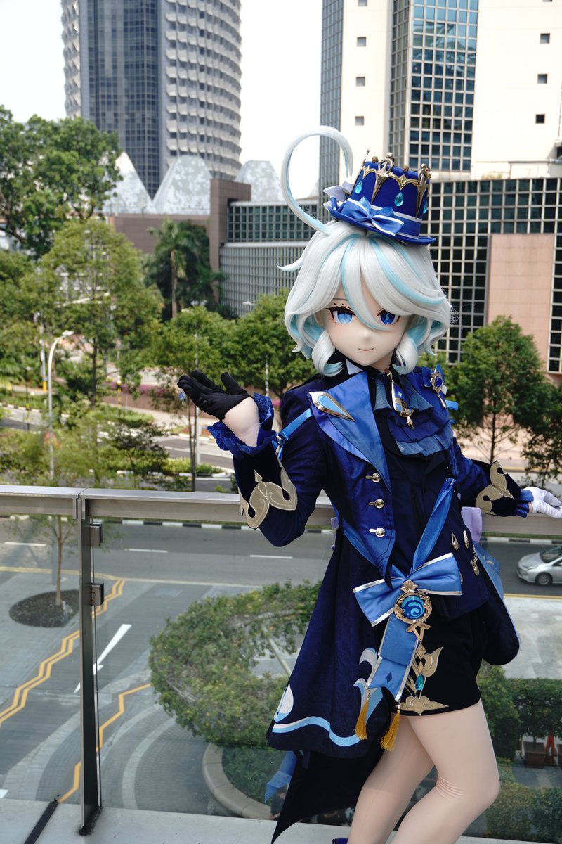 Meteor_Kig's tweet photo. Kigged in public for the first time at ArtCade 2026! 
A dream from less than a year ago has turned into reality! 
What a wonderful and amazing experience! 

📸:@Shokokig
Special Thx: @Mol_kigu @AuriRei_Kig @Sena_Fav   @Mami_AtTheDisco

#kigurumi #着ぐるみ #Furina #芙宁娜 https://t.co/cvJqpx4WtG