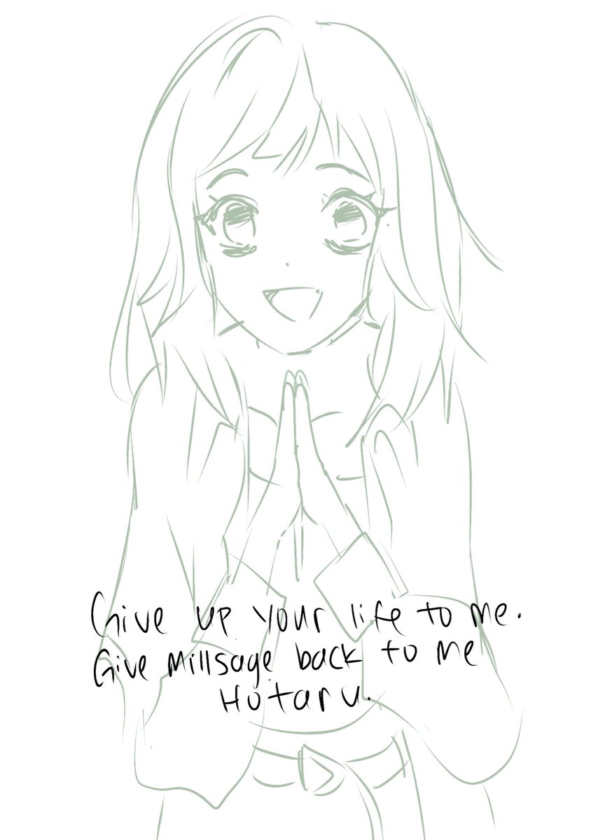 n0dcry's tweet photo. Nightmare 

#アワーノーツ #millsage #bandoriart https://t.co/6ofkdQ7J21