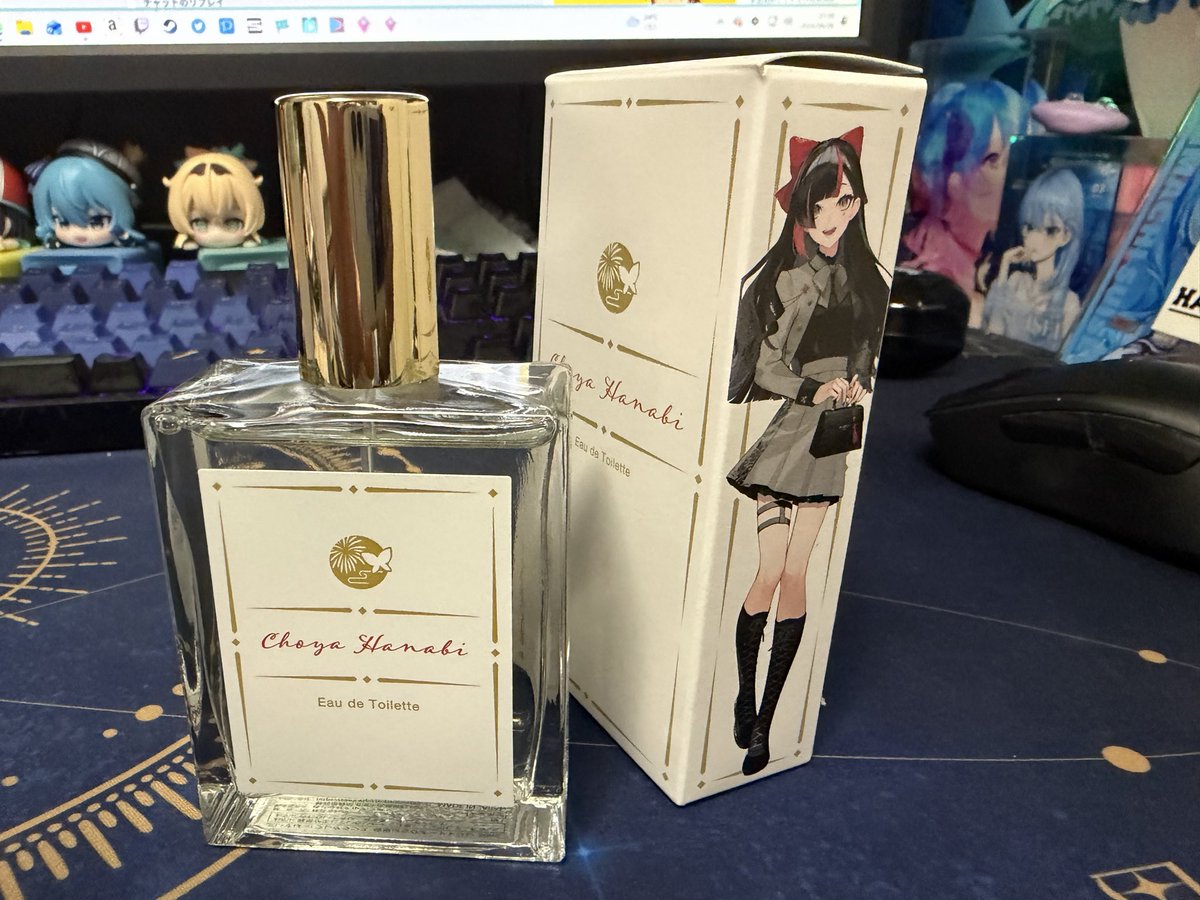 naovspo's tweet photo. はなびのオードトワレ買ったよ〜！
通販も店舗の初版販���も買えなかったから
ようやく買えた！
#蝶っとみて屋 https://t.co/LO8euEZVGZ