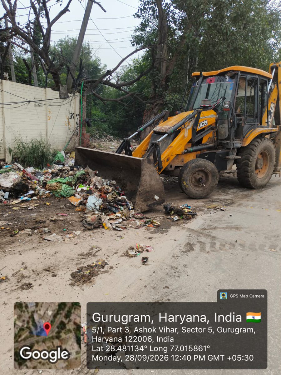 MunCorpGurugram's tweet photo. @sudhirkumar096 Respected Citizen, the issue has been addressed. Citizens are requested to kindly help maintain cleanliness in the public places and avoid littering. Thank you for your cooperation.
@CPCB_OFFICIAL @CAQM_Official https://t.co/iwVT6yGLMD