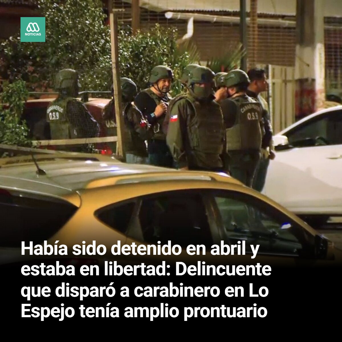 meganoticiascl's tweet photo. Su última detención ocurrió en abril, durante un procedimiento relacionado con una fiesta clandestina en Pirque. https://t.co/rvqFIn6bgl