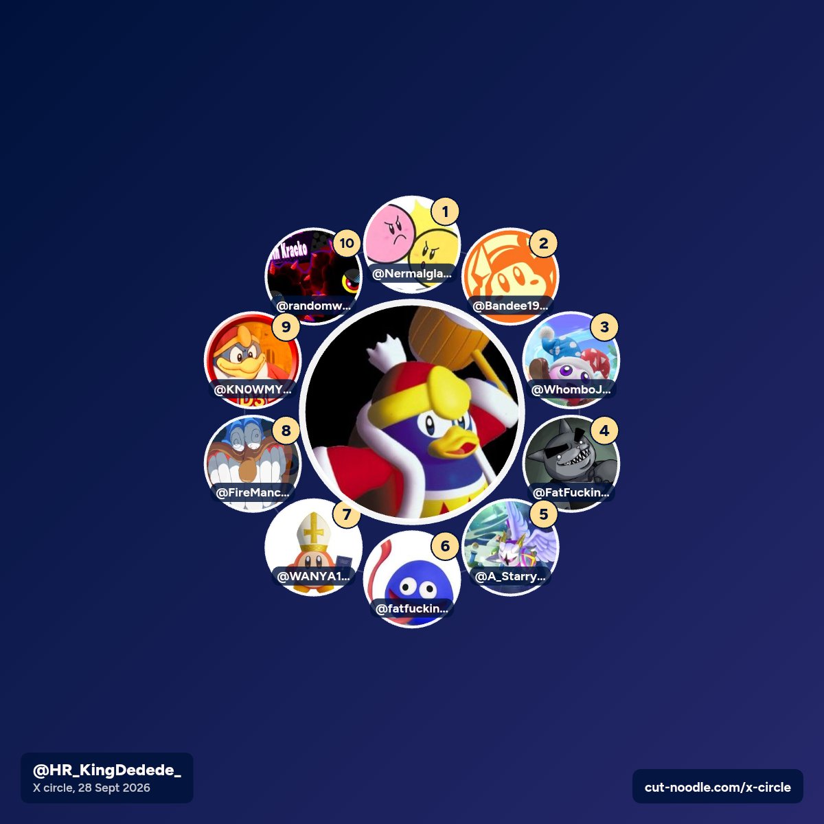 HR_KingDedede_'s tweet photo. I'm Mr. Popular https://t.co/KPLTgDjX3p