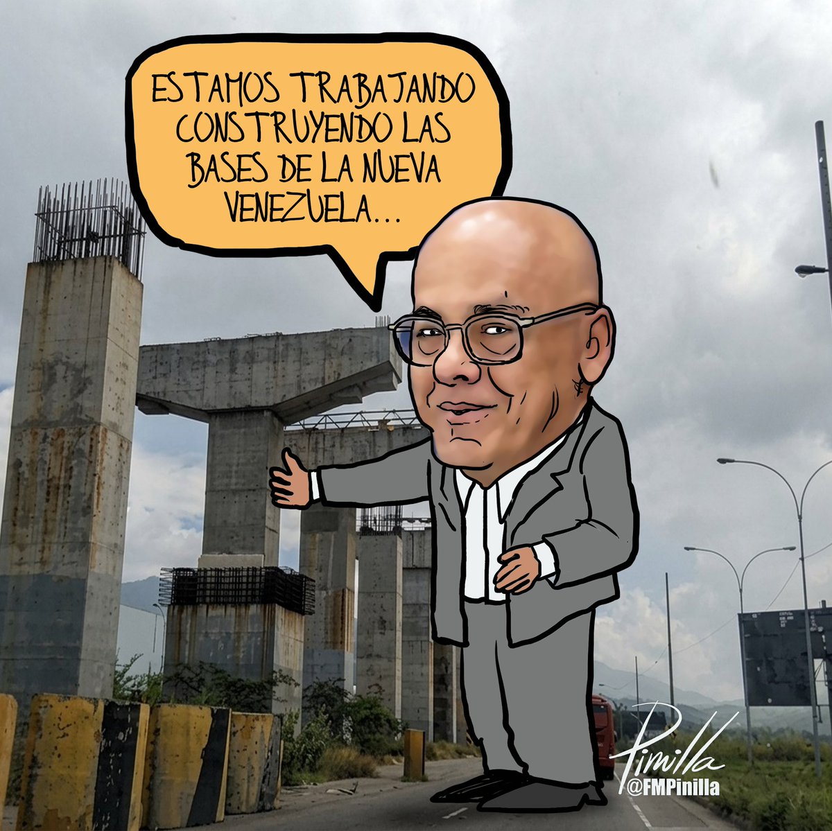FMPinilla's tweet photo. Construyendo las bases...
•
Caricatura para @elnacionalweb
•
#caricatura #cartoon #Venezuela🇻🇪 #venezolanos https://t.co/OVds99P4F6