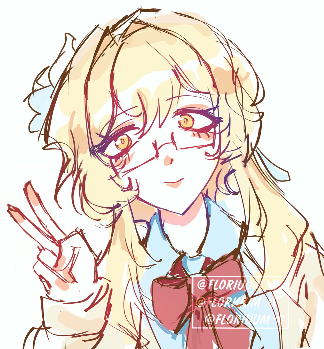 Floriuum's tweet photo. Dr. Lumine 🧪 #Lumine #genshinimpact #fanart https://t.co/j1yf8DMq2I