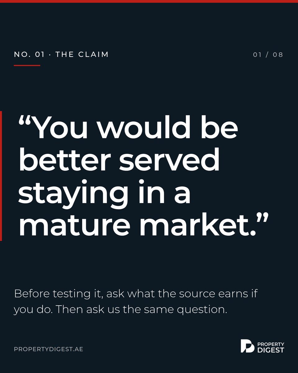 Property_Digest's tweet photo. The Doom File, No. 04: The Interested Party. "You would be better served staying in a mature market." Verdict: Position undisclosed. https://t.co/G50PUWvw4g