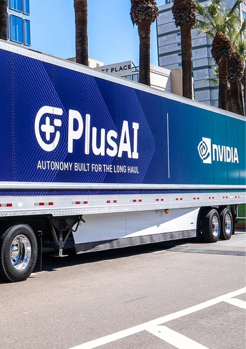 InternetH0F's tweet photo. Thieves stole two self-driving trucks with Nvidia logos in California, but the only thing inside was 20 tons of sand

The sand was used to simulate cargo during testing, and police later found both trailers dumped half a mile away https://t.co/KGOjdOMEbN