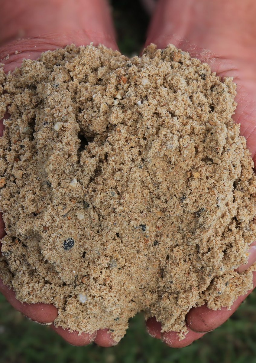 InternetH0F's tweet photo. Thieves stole two self-driving trucks with Nvidia logos in California, but the only thing inside was 20 tons of sand

The sand was used to simulate cargo during testing, and police later found both trailers dumped half a mile away https://t.co/KGOjdOMEbN