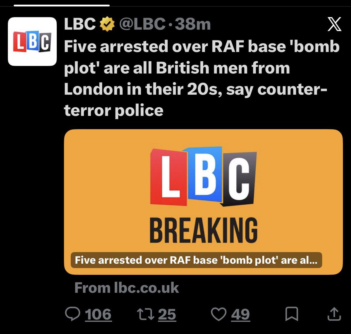 _StuartWilson_'s tweet photo. @Nigel_Farage This aged well..🤦🏻💩 https://t.co/7DXgy0Xmok