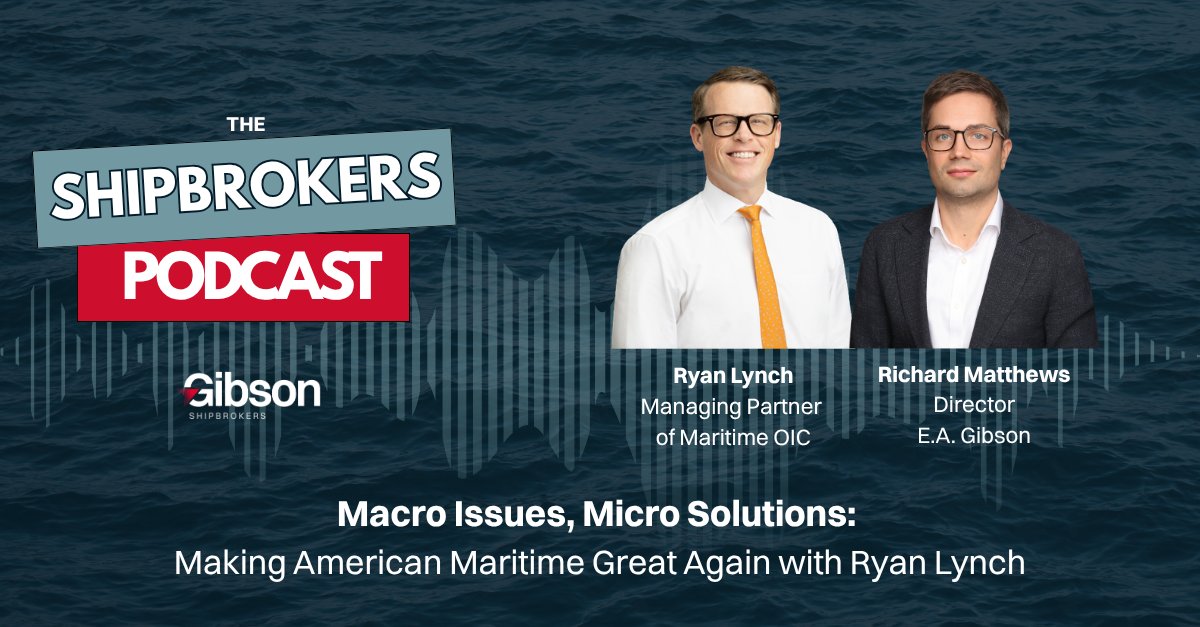 shippingenergy's tweet photo. US shipbuilding at a crossroads, a dormant statute that could bypass Congress, and why throughput - not labour costs - decides the game, Maritime OIC's Ryan Lynch on #TheShipbrokersPodcast #Shipbuilding Listen now on Apple or Spotify: https://t.co/BKWbQMMDAX https://t.co/sbbV99XG9Y