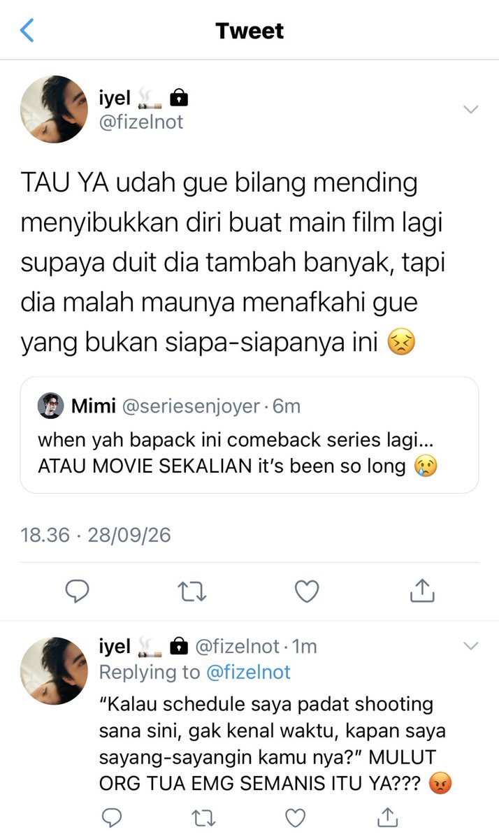 gemfotchi's tweet photo. yang satu; older! sekaligus senior actor class A.

yang satu lagi; younger! as budak korporat with a secret side job that no one else knows~

#geminifourth, few tweets au. https://t.co/2X2nLPnYUl
