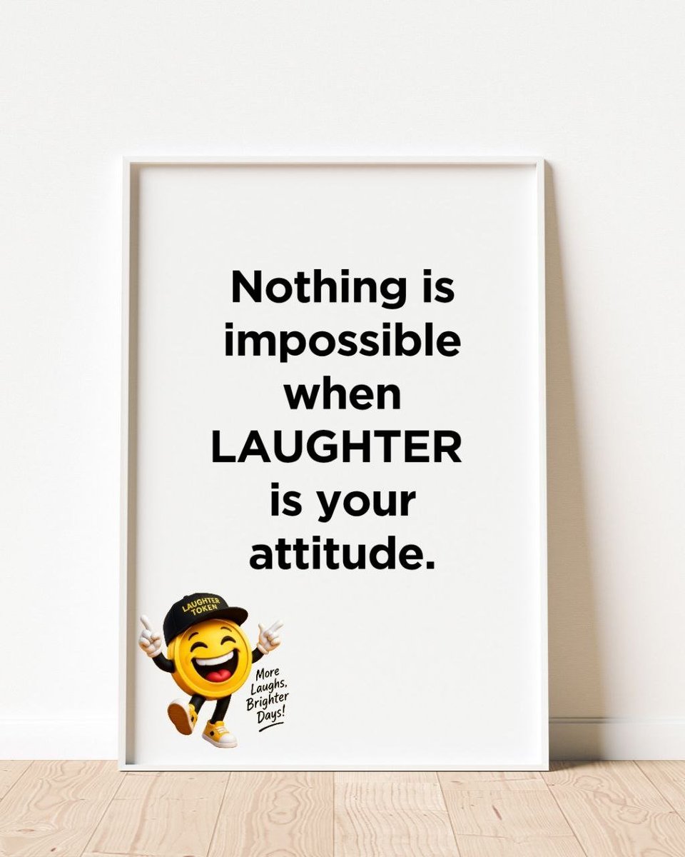 AnwiBullish's tweet photo. 😂 Why so serious? Meet $LAUGH 🤣

Limited sply 1m
0% Tax
Renounced CA
BurnedLP.🔥
No room for boring moves!
$LAUGH is here to make your portfolio smile
🤣 Buy the $LAUGH enjoy the ride and let the memes do the talking🤣 @mercybilliion

0xC11149609b6f1025D606db67F7e959E383224dE1 https://t.co/n111OO2rDQ