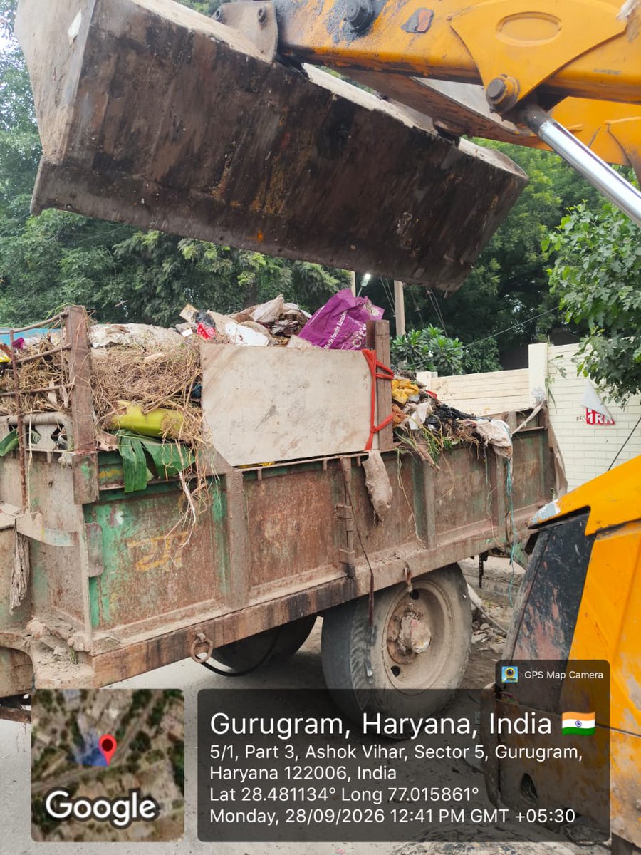 MunCorpGurugram's tweet photo. @sudhirkumar096 Respected Citizen, the issue has been addressed. Citizens are requested to kindly help maintain cleanliness in the public places and avoid littering. Thank you for your cooperation.
@CPCB_OFFICIAL @CAQM_Official https://t.co/iwVT6yGLMD