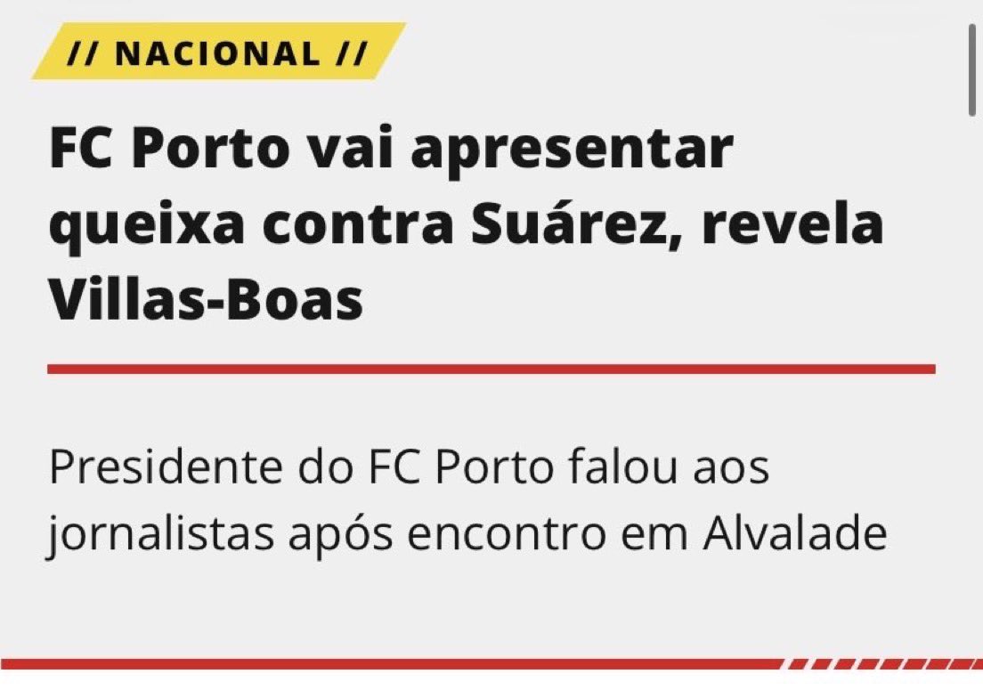 LeaoDosFactoss's tweet photo. Lixívias-Boas: “São métodos criativos para arranjar maneira de suspender jogadores do FC Porto para outros jogos.” https://t.co/VJc4K51y0w