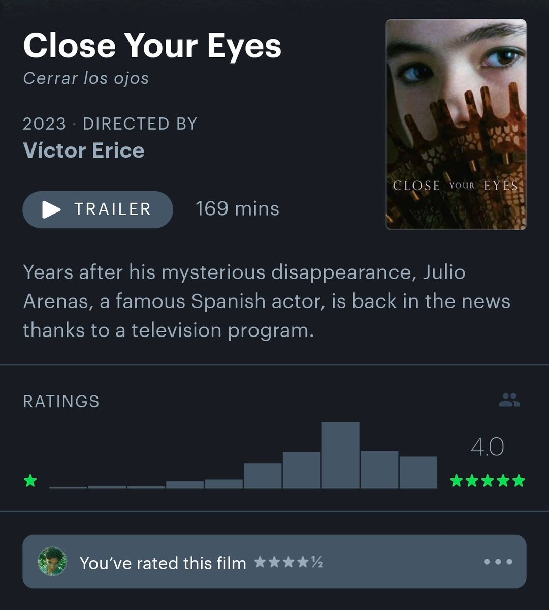 vilibazmiooo's tweet photo. Close Your Eyes (2023)
dir. Victor Erice
https://t.co/FIregGNFfG
1080p BluRay REMUX eng subs (40GB) https://t.co/VddmnARUh9
