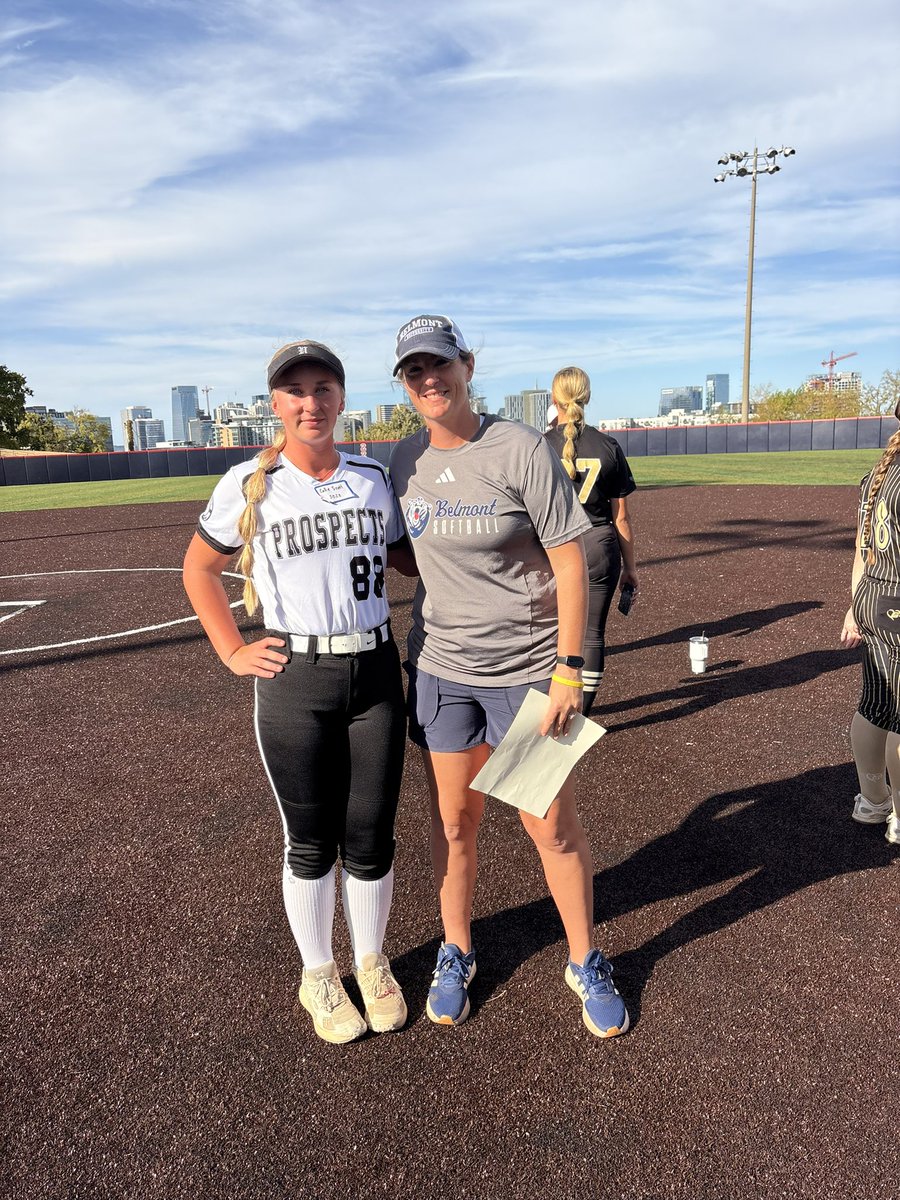 CallieFastpitch's tweet photo. Had the best day at @BelmontSoftball with a day packed full of softball! Thank you to all the coaches and players for their time and instruction. @ChiProspects16u https://t.co/PWyzJBDv8m