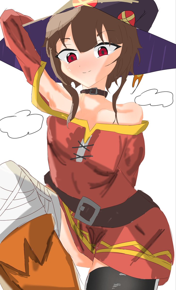 Y69xn's tweet photo. #このすば　#めぐみん　149作品目 https://t.co/L6ILINgBhT
