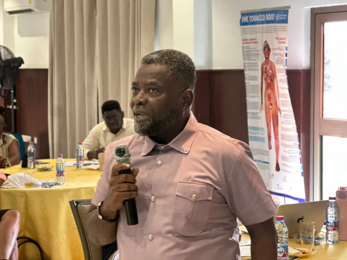 vastghana's tweet photo. Higher tobacco taxes can help build a healthier Ghana for today and future generations.

In his keynote presentation, Dr. Divine Logo highlighted why gender matters in tobacco control fiscal policies. 

He highlighted that tobacco use is a major health burden. Women and men are affected differently, and making tobacco less affordable protects health, advances equity, and safeguards households.

Ghana can strengthen and simplify its tax structure, learn from the consistent tax increases seen in the Philippines and South Africa, and raise taxes regularly as part of a broader strategy with a gender and equity lens, he emphasized. 

A healthier, fairer and tobacco-free Ghana is possible.

#TobaccoControl #GenderEquity #HealthierGhana