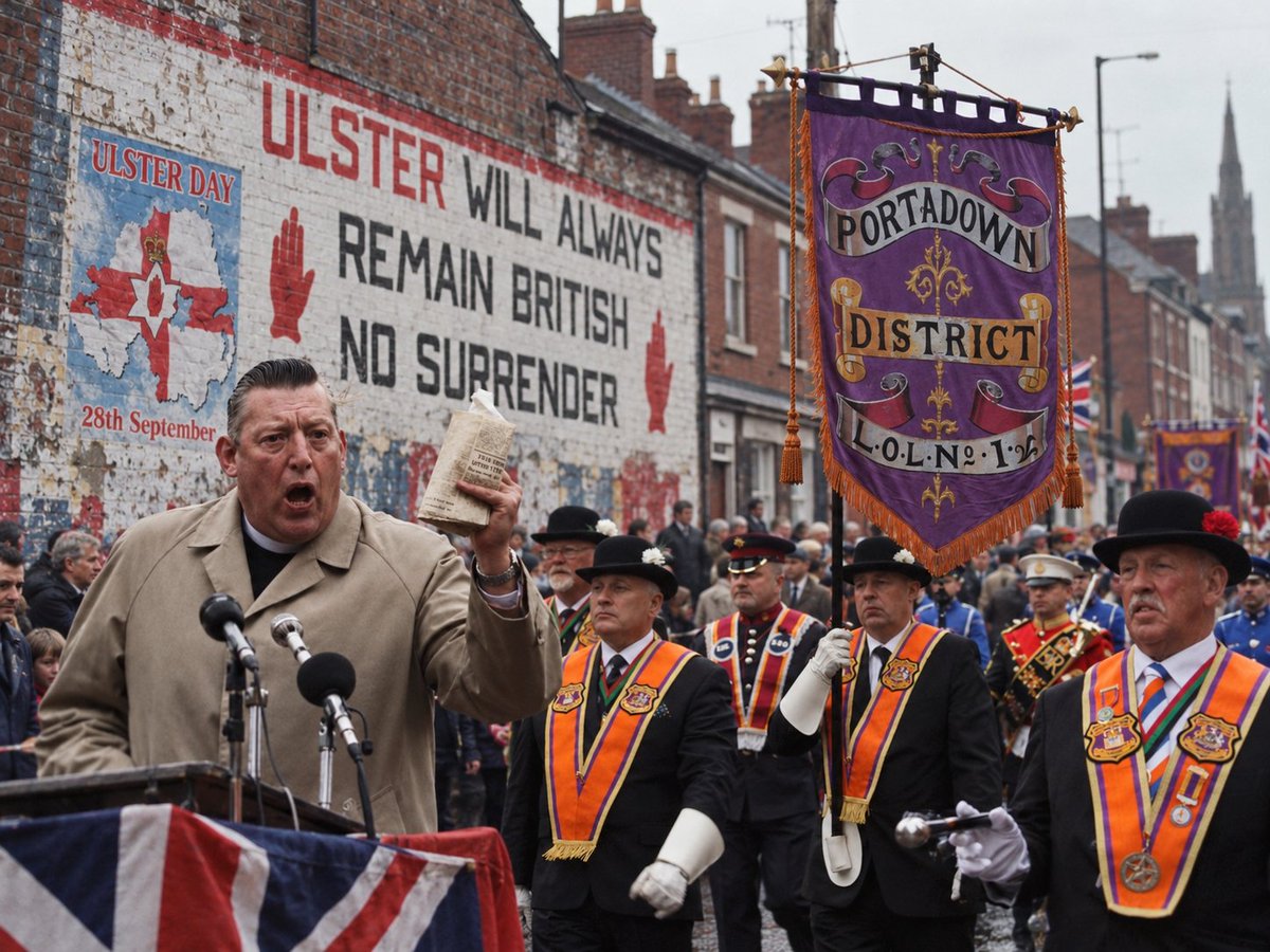 Englishremnant's tweet photo. Happy Ulster day 🇬🇧🟠🇬🇧 https://t.co/tX9Npjxo7L