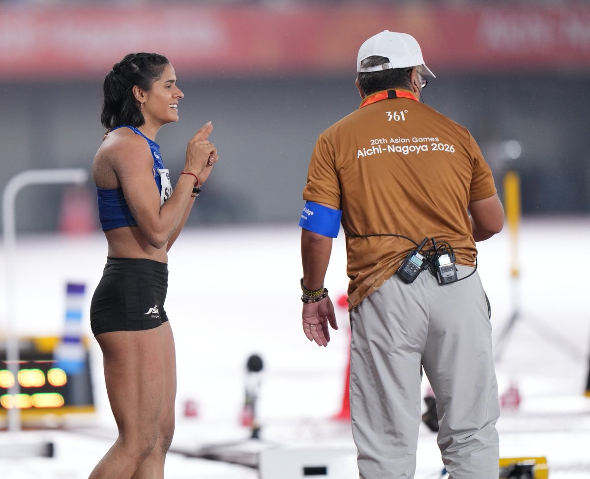 nnis_sports's tweet photo. 🚨 #BREAKING : AFI TO APPROACH CAS OVER SHAILI SINGH’S JUMP MEASUREMENT!

The Athletics Federation of India is set to approach the Court of Arbitration for Sport (CAS) over the disputed measurement of Shaili Singh’s fourth attempt in the women’s long jump final at the Asian Games 2026.

Shaili’s fourth jump was officially measured at 6.41m. She alleges that the fourth attempt was measured from the wrong mark.

According to sources, AFI protested immediately after the event, but the appeal was rejected.

“We showed them our video, which was clearly proving our point, but they showed their own video, which was not clear. We asked for another angle, which they denied,” Shaili said.

Shaili eventually finished 4th, missing the bronze medal by just 4cm after China’s Tan Mengyi jumped 6.46m with her final attempt.

#Breaking #AsianGames2026 #ShailiSingh #LongJump #AFI #CAS #IndianAthletics #Athletics #TeamIndia #NNISSports