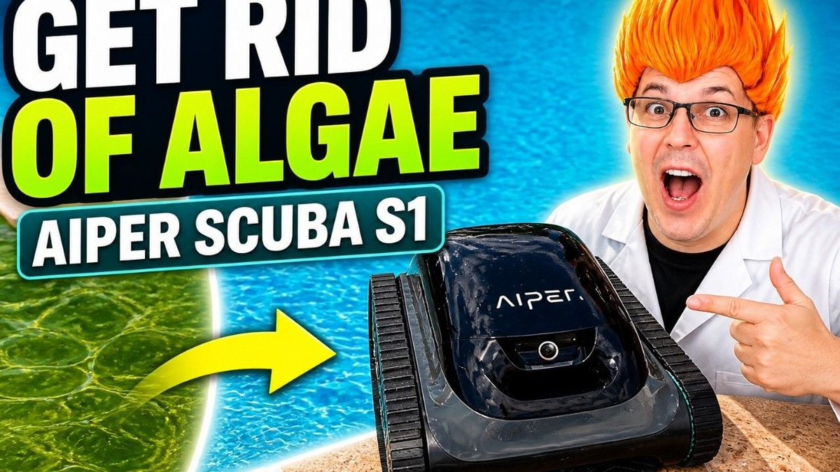 DadProdReview's tweet photo. Robotic Pool Cleaner for Algae: Is It Enough?

Can a robotic pool cleaner handle algae? See what the Aiper Scuba S1 claims to offer, and why pool chemistry still matters…

https://t.co/CvQHz8mPdM

#ad #ProductReview https://t.co/L8BPkJlkyf
