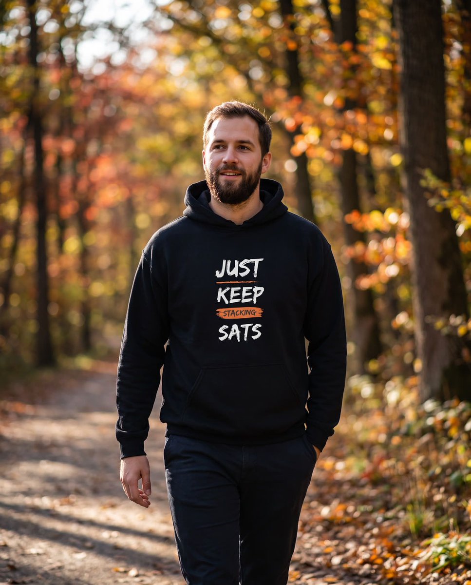 bitcoinwear_com's tweet photo. Layer up. Stack up. Repeat.

Just Keep Stackin' Sats Hoodie: https://t.co/qFAb2lDtqO

#bitcoin #bitcoinwear #stacksats #hodl #21million #bitcoinfashion #vienna #wienerwald https://t.co/CqTsRD9OOO