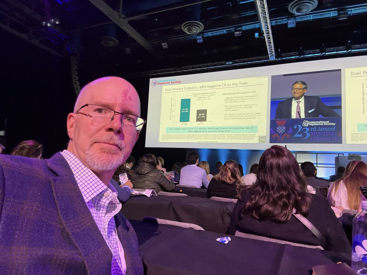 n8pennell's tweet photo. Years in the clinic taught me to ask three questions about every treatment: Does it work? What's the safety profile? Can we get it to the patients who need it? The Phase 3 EXCALIBER-RRMM results shared at #IMS26 last week give me real optimism on all three counts. #ProudToBeBMS https://t.co/aGXe0pwxYQ
