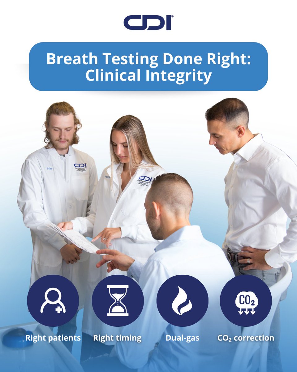 CommonwealthDX's tweet photo. If you’re not testing the right patients at the right time, with dual‑gas, CO₂‑corrected methods, operations alone won’t save your program.

The “Breath Testing Done Right” eBook’s clinical integrity domain helps you sanity‑check who, when, and how you test.
https://t.co/LXn6P1ibBd

#BreathTesting #GIcommunity #GItwitter #CDI