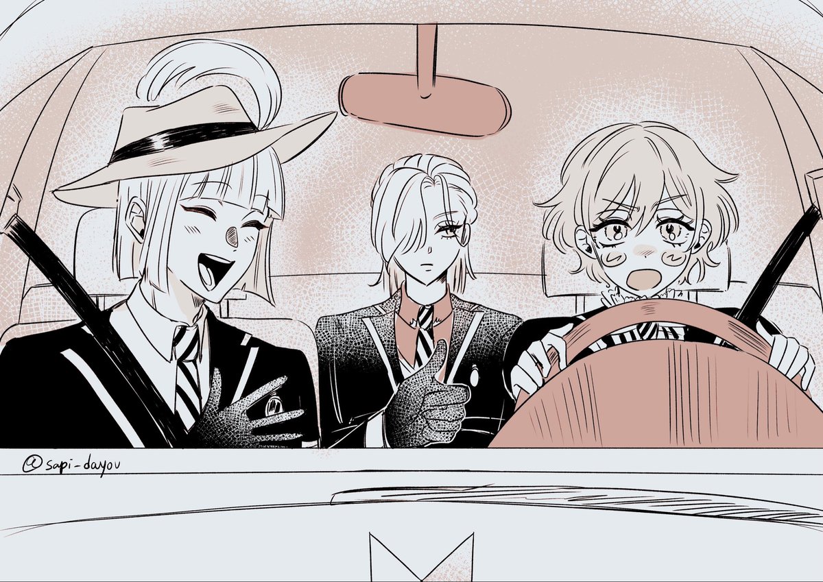 sapi_dayou's tweet photo. 🍎に運転を教える🏹 https://t.co/EB7z84Ptod