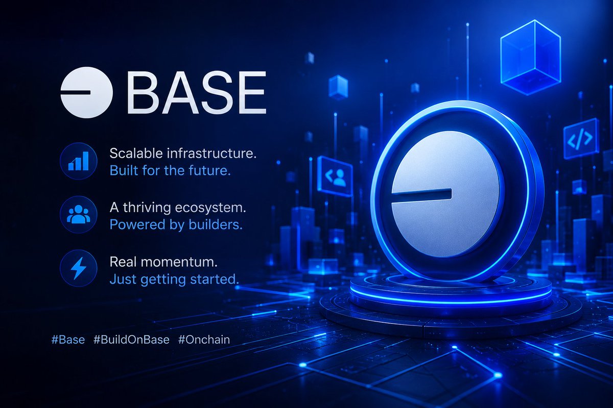 Sohan86111's tweet photo. Base keeps making onchain activity feel simpler.

Fast transactions, low fees, and a growing ecosystem.

Still exploring what builders are creating on Base.

The onchain journey is just getting started. https://t.co/176sTLkP3j