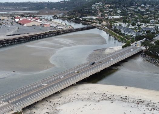 CityDelMar's tweet photo. A Proclamation of a State of Emergency issued Sept. 21 by Gov. Gavin Newsom could speed permitting for El Niño preparations in Del Mar, including the City’s request to expand dredging of the San Dieguito Lagoon. Story --> https://t.co/1Hv6cJj2iC https://t.co/ddsY1aCMUL