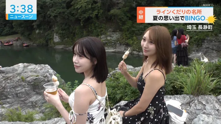 hondantv1's tweet photo. テレビでイン���ビューされてた一般人お姉さんたちが美人すぎる https://t.co/JpIX1bGu0P