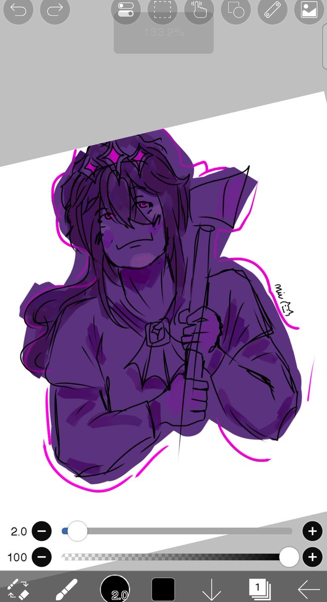 Flamedytruther's tweet photo. Small 😈 sketch! Who do I ship him with #bbtwt ?? https://t.co/1WPPIe1FFp