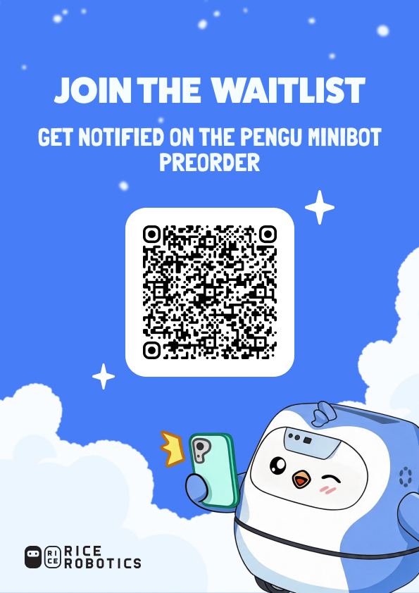 realRiceAI's tweet photo. Pengu Minibot is getting ready to enter the Huddle.

The preorder waitlist is now open!

Get in early and be in line to bring a little piece of the @pudgypenguins world to your homes.

Secure your spot now 👇
https://t.co/v3Ko2qSVaL https://t.co/3mutxZHTXo