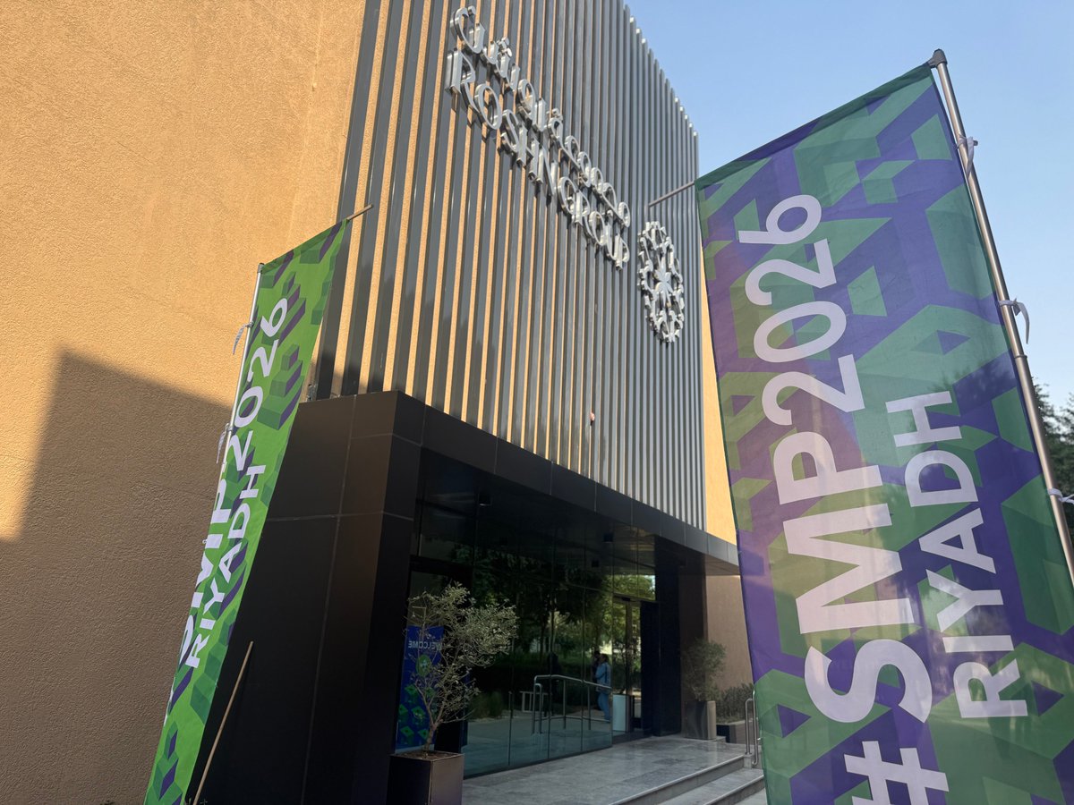 Roshnksa's tweet photo. انطلقت اليوم فعاليات منتدى المشاريع السعودية الكبرى 2026 في "ذا فينيو من مجموعة روشن"، حيث تستضيف مجموعة روشن أبرز المطورين والمقاولين والمستثمرين وصنّاع القرار حتى يوم 30 سبتمبر، لمناقشة دور المشاريع الكبرى في تعزيز منظومة القطاع العقاري بالمملكة https://t.co/NflUxShzgw